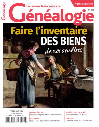 La Revue Française de Généalogie  N° 270