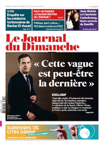Le Journal Du Dimanche N° 3912
