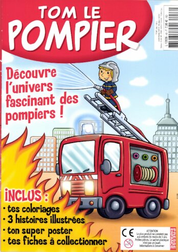 Tom le Pompier + Camion de Pompier N° 46
