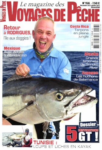 Le Magazine des Voyages de Pêche N° 156
