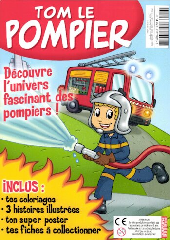 Tom le Pompier + Camion de Pompier N° 48