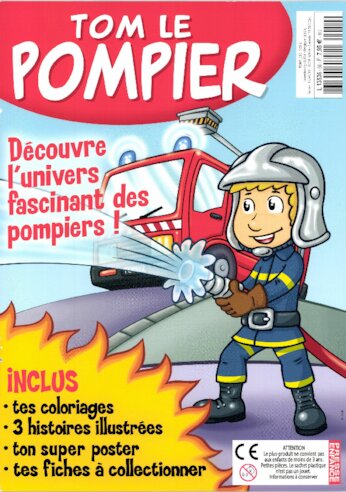 Tom le Pompier + Camion de Pompier N° 50