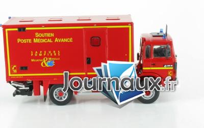 Véhicule De Soutien au Poste Médical Avancé Renault 1/43 neuf en boite pompier 